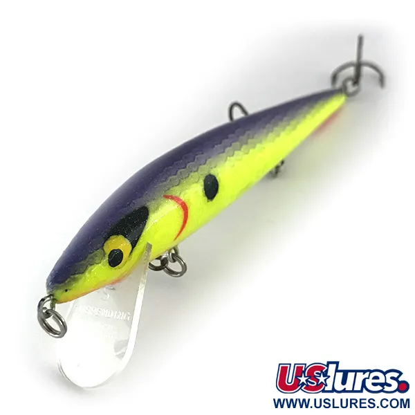 Smithwick Suspending Rattlin’ Rogue Jerkbait, Chartreuse/Lila, 12g, #8404