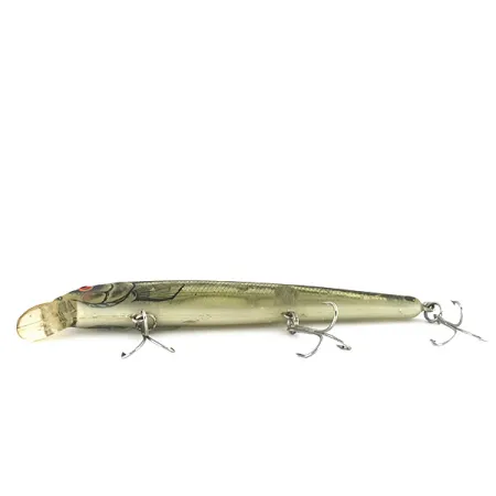 Bomber Magnum Long A Vobbler, Silver-Chartreuse, 26g, Vintage, #8407