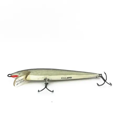 Rapala Original Floater F8 Wobbler, S (Silver), 4g, Balsa, #8408