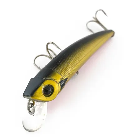 Bass Pro Shops Tourney Special Minnow, Guld, 7g, Flytande, #8409