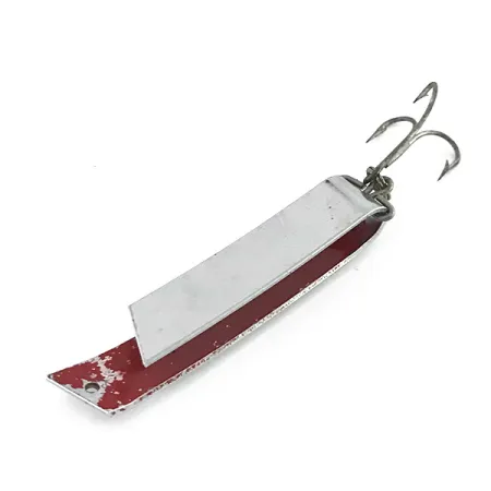 Luhr Jensen Super-Duper 509 Skeddrag, Nickel / Röd, 11g, #8413