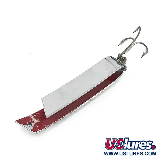 Luhr Jensen Super-Duper 509 Skeddrag, Nickel / Röd, 11g, #8413