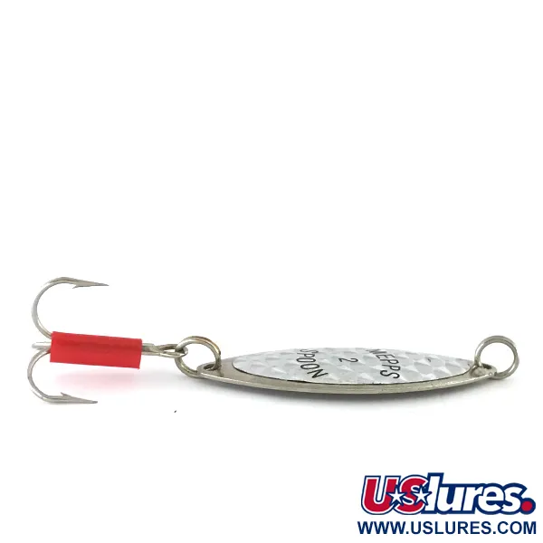 Mepps Spoon 2 Skeddrag, Nickel / Regnbågshologram, 9g, USA, #8423