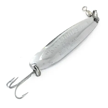 Luhr Jensen Krocodile Die #4 Skeddrag, Hamrad nickel, 19g, #8426