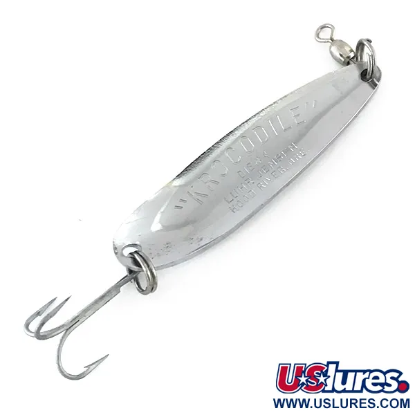 Luhr Jensen Krocodile Die #4 Skeddrag, Hamrad nickel, 19g, #8426