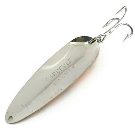 Eppinger Dardevle Skeddrag, Orange/Grön/Nickel, 28g, Bikaka, #8432