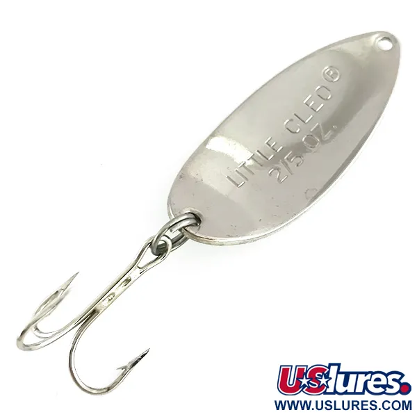 Acme Little Cleo Glow Skeddrag, Vit / Grön / Nickel, 11g, #8435