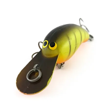 Norman Deep Tiny N UV Crankbait, Gul Tiger, 4g, UV-aktiv, #8444