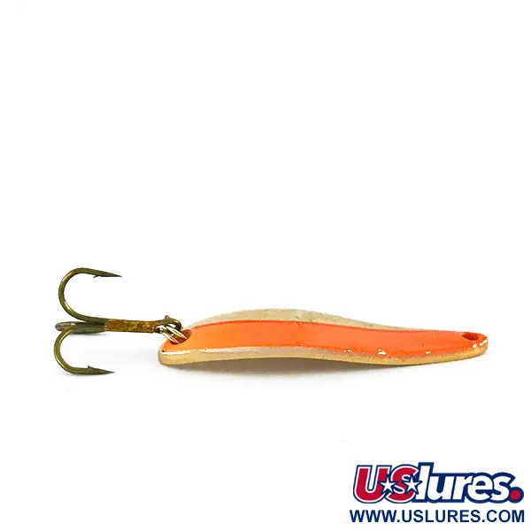 Acme Fiord Spoon Skeddrag, Guld / Orange, 7g, Sällsynt, #8457