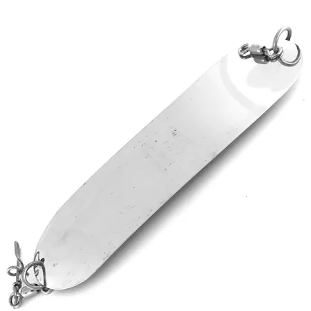 Luhr Jensen Dodger Locksked, Nickel / Grön, 40g, Trolling, #8491