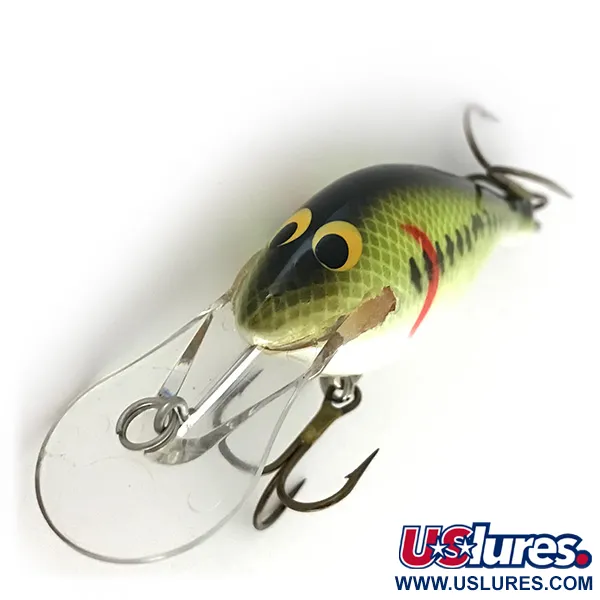 Renegade Little Diver Crankbait, Grön, 11g, UV-reaktiv, #8498