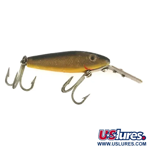 MirrOlure sjunkande wobbler, Gold, 2.5g, metallsked, #8501