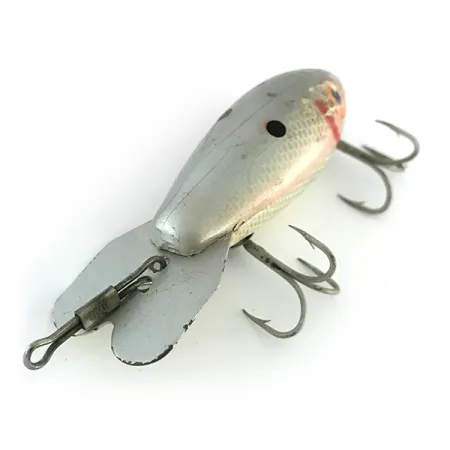 Bomber 200 series Wobbler, Silver / Vit, 10g, Vintage, #8502