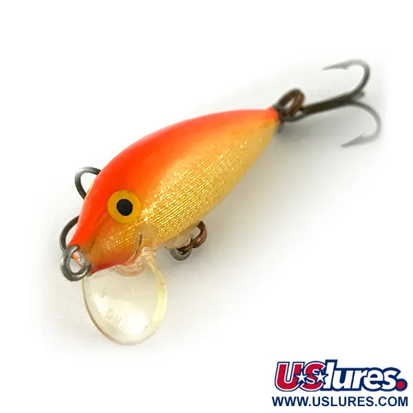 Rapala Countdown S4 sjunkande vobbler, Guld Orange, 4g, #8503