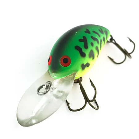 Bomber Model 7A Wobbler, Green Tiger, 9g, UV-finish, #8504
