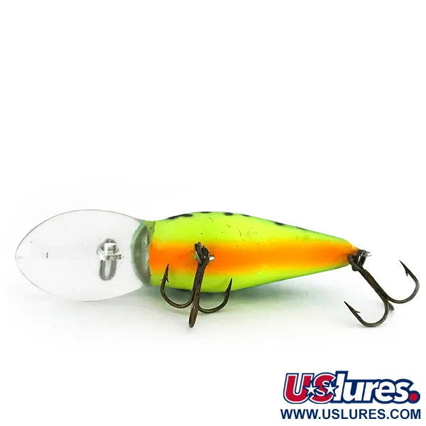 Bomber Model 7A Wobbler, Green Tiger, 9g, UV-finish, #8504