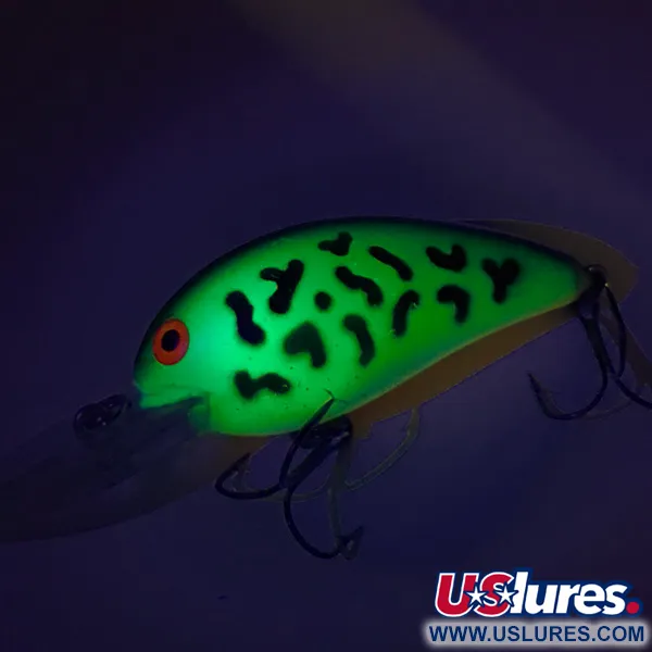 Bomber Model 7A Wobbler, Green Tiger, 9g, UV-finish, #8504