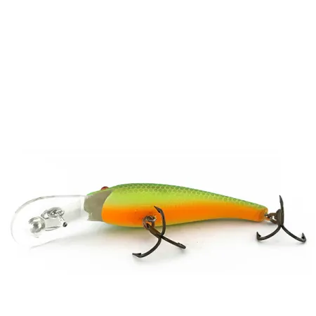 Cotton Cordell Deep Diver UV Vobbler, Grön/Gul/Orange, 7g, UV, #8505