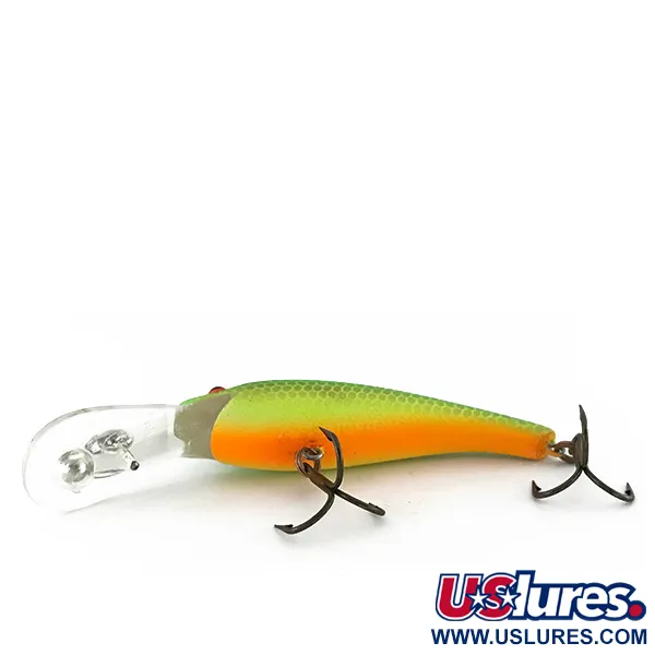 Cotton Cordell Deep Diver UV Vobbler, Grön/Gul/Orange, 7g, UV, #8505