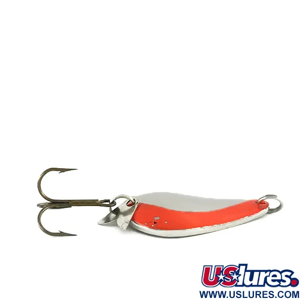 Acme K.O. Wobbler Skeddrag, Silver/Orange, 14g, Lockbricka, #8507