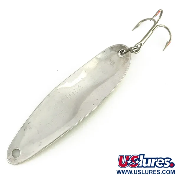 Wolverine tackle Cobra Glow Skeddrag, Vit / Nickel, 14g, Glow, #8513
