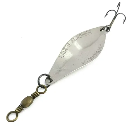 Lanes Tackle & Bait Lane's Flasher Skeddrag, Nickel, 14g, Vintage #8518