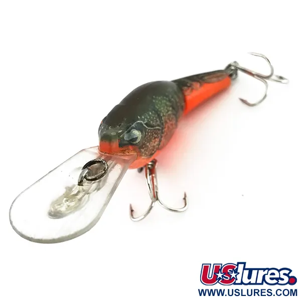 Rapala Shad Rap Jointed RS 05 Wobbler, Orange, 8g, UV-reaktiv, #8526