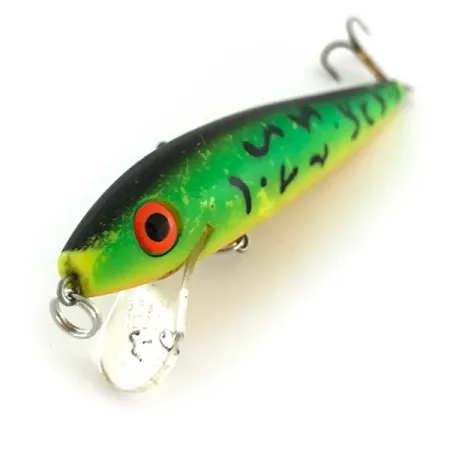 Rebel Floater Flytande Vobbler, Green Tiger, 7g, USA, #8528