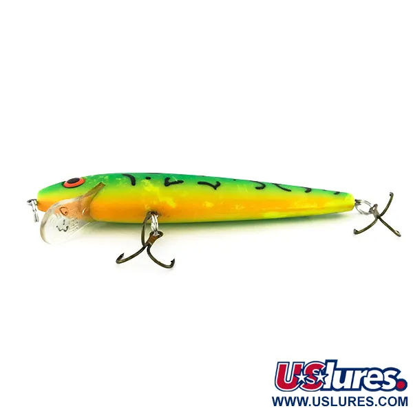 Rebel Floater Flytande Vobbler, Green Tiger, 7g, USA, #8528