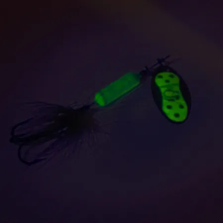 Worden’s Original Rooster Tail Spinnare, Grön/Chartreuse, 3,6g, #8538