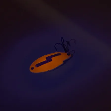 Acme Thunderbolt UV Skeddrag, Fluorescent Orange / Nickel, 3,5g, #8549