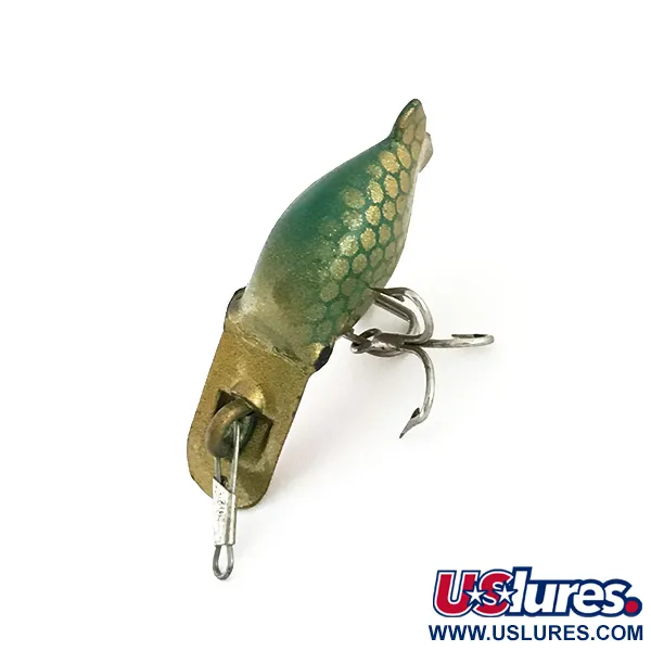 Luhr Jensen Hot Shot 70 Wobbler, Grön Guld Bikaka, 1.6g, #8559