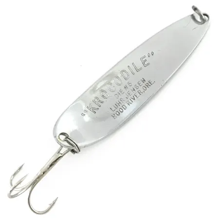Luhr Jensen Krocodile Die #5 Skeddrag, Nickel, 28g, Fjällmönster, #8576
