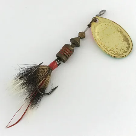 Mepps Aglia 2 dressed spinnare, Rainbow, 4,7g, ekorrsvans, #8583