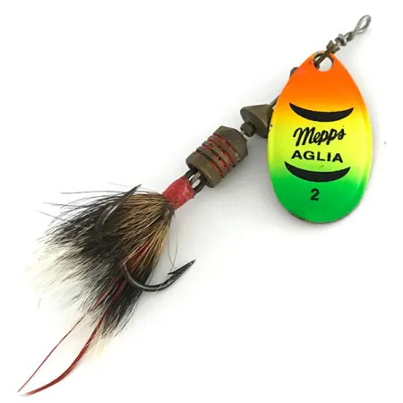 Mepps Aglia 2 dressed - squirrel tail