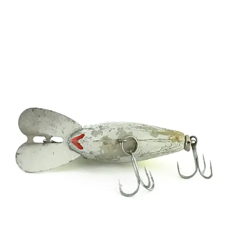 Bill Norman Quarterback Shallow Wobbler, Silver/Chartreuse, 7g, Glow, #8591