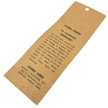 Hydro Lures Weedless Hydro Spoon, 11g Svart, Vasskyddat skeddrag #8594