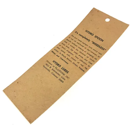 Hydro Lures Weedless Hydro Spoon Vasskyddat Skeddrag, Vit/Grå, 14g, #8595