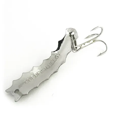 Goldfish Helgy Skeddrag, Nickel / Red Eyes, 4.5g, Insektsprofil, #8621