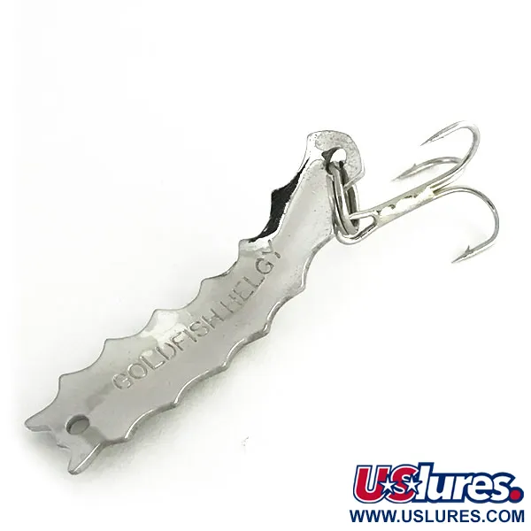 Goldfish Helgy Skeddrag, Nickel / Red Eyes, 4.5g, Insektsprofil, #8621