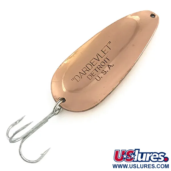 Eppinger Dardevle Rok't Devlet Skeddrag, Koppar, 35g, Vintage, #8633