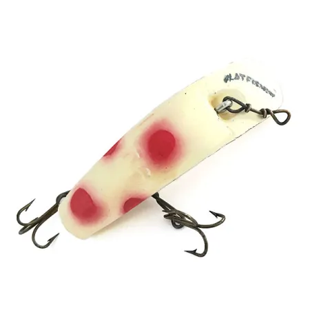 Yakima Bait FlatFish F6 Bete, Vit / Röd, 3g, Spreader Bar, #8668
