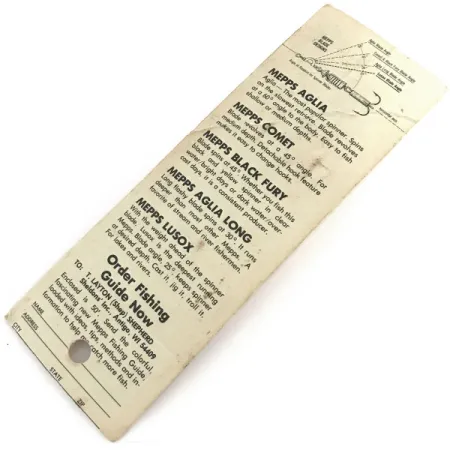 Mepps Black Fury 3 Dressed Spinnare, Svart / Gul, 7,3g, Fjäder, #8677