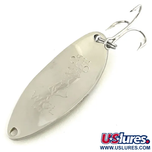 Seneca Little Cleo (Hula Girl) Skeddrag, Gul/Nickel, 18g, Präglad, #8686