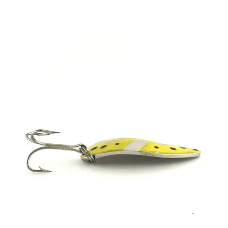 Seneca Little Cleo (Hula Girl) Skeddrag, Gul/Nickel, 18g, Präglad, #8686