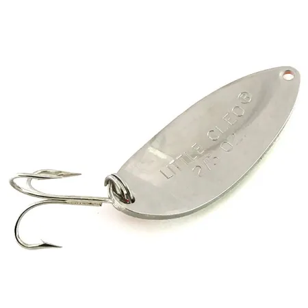 Acme Little Cleo Glow Skeddrag, Vit/Orange/Nickel, 11g, Glow, #8687