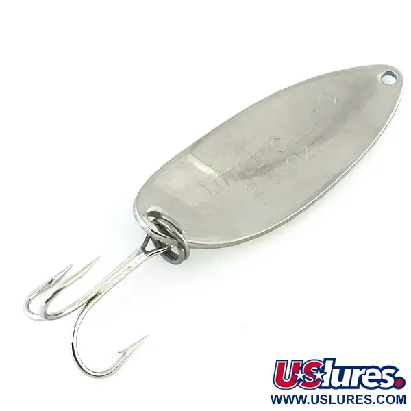 Acme Little Cleo Glow Skeddrag, Blå/Vit/Nickel, 11g, Glow, #8688