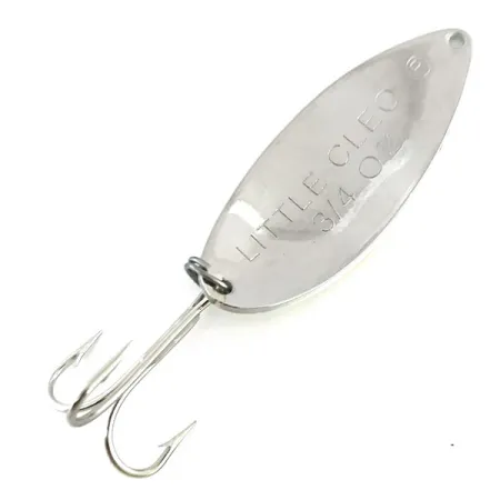 Acme Little Cleo Glow Skeddrag, Vit/Röd/Nickel, 21g, Glow, #8689