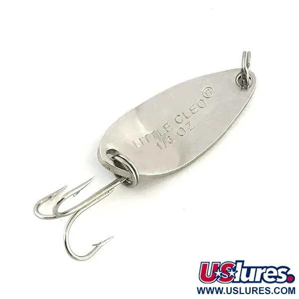 Acme Little Cleo Skeddrag, Nickel / Blå, 3.5g, USA-gjord, #8694