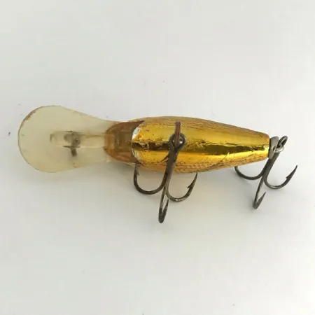 Bill Norman Little Scooper Wobbler, Guld, 7g, Vintage, #8706